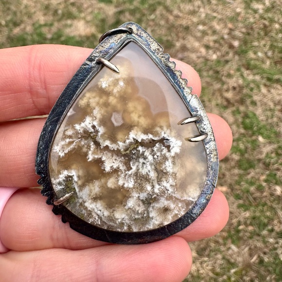 Agate pendant made by Olga Sitnik - Picture 2 of 4